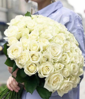 51 белых роз 51 белых роз