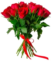 25 красных кенийских роз 25 красных кенийских роз