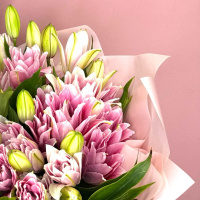 Букет_Лилия королевская пионовидная Букет XL Букет_Лилия королевская пионовидная Букет XL