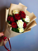 Букет_Красно-белый шик Букет_Красно-белый шик