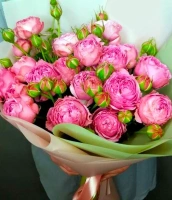 5 пионовидных роз 5 пионовидных роз