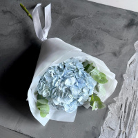 Букет_Нежный букет гортензия и эвкалипт Букет_Нежный букет гортензия и эвкалипт